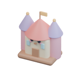 A colorful toy castle from Gicrosoft: Maze Defense